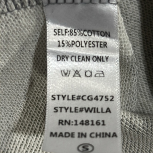 Buddy Love Willa Sweatshirt Dress Size Extra Small - NWT - Picture 8 of 8